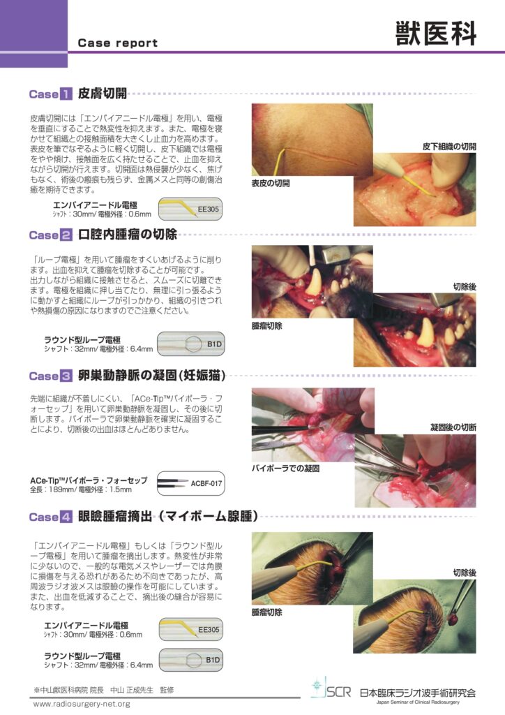 【獣医科】Case report AB　獣医科症例紹介