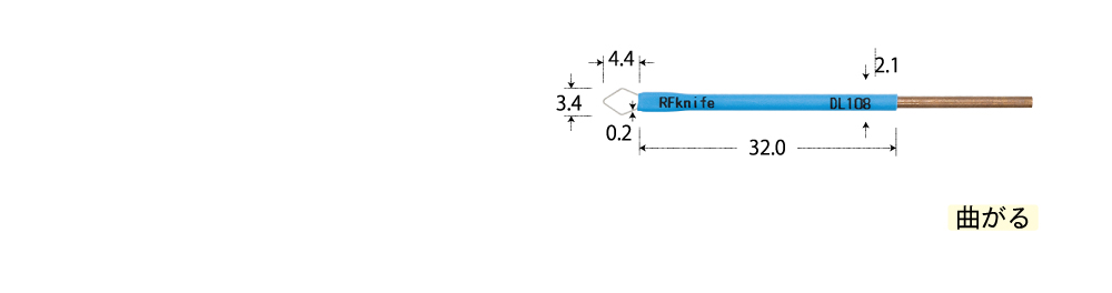 ダイヤモンド型ループ電極　RF-DL108