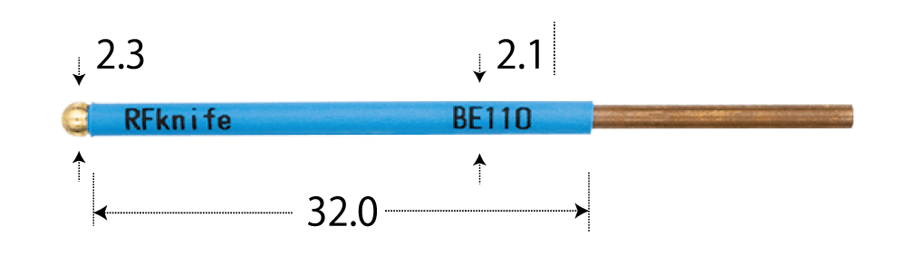 RF knife Series『ボール電極　RF-BE110』
